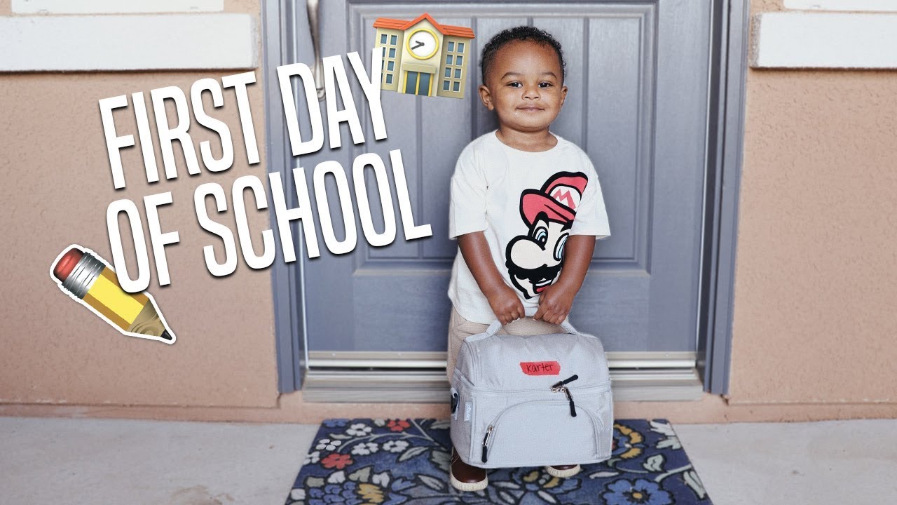 Karter's First Day of School! - YouTube